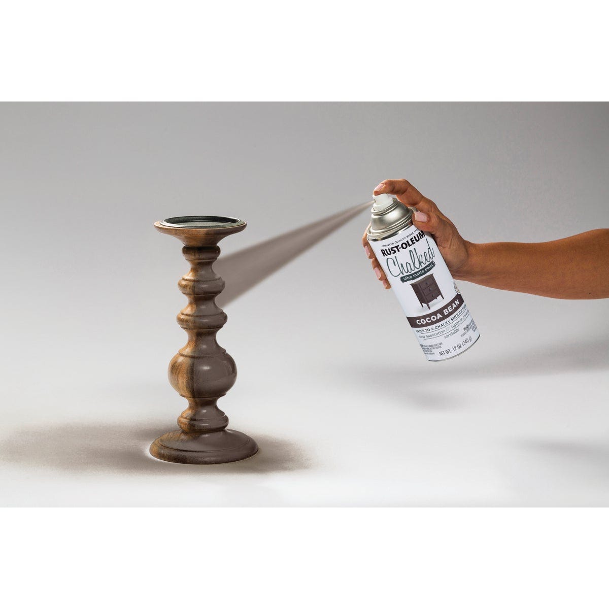 Rust-Oleum 12 Oz. Chalked Ultra Matte Cocoa Bean Spray Paint - photo 4 Rust-Oleum 12 Oz. Chalked Ultra Matte Cocoa Bean Spray Paint - photo 4