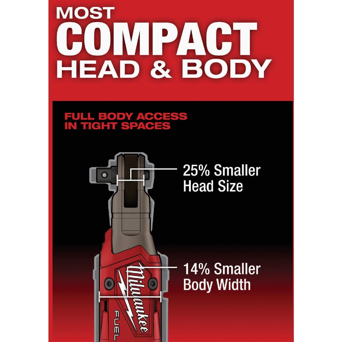Milwaukee M12 FUEL 3/8 In. Cordless Ratchet - photo 6