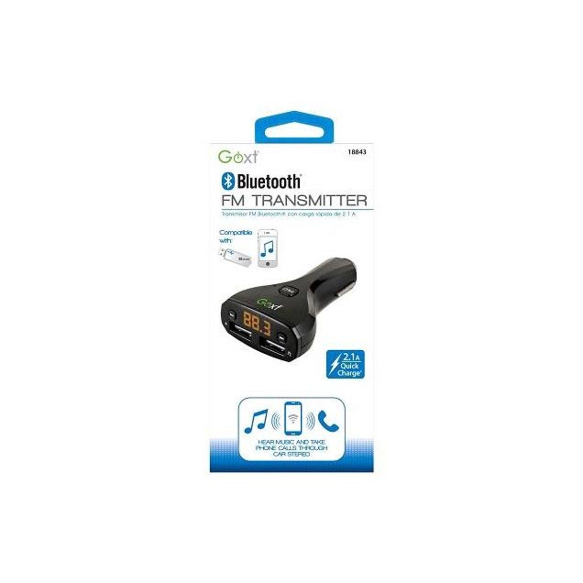 GoXT Direct Plug Bluetooth/FM Transmitter GoXT Direct Plug Bluetooth/FM Transmitter