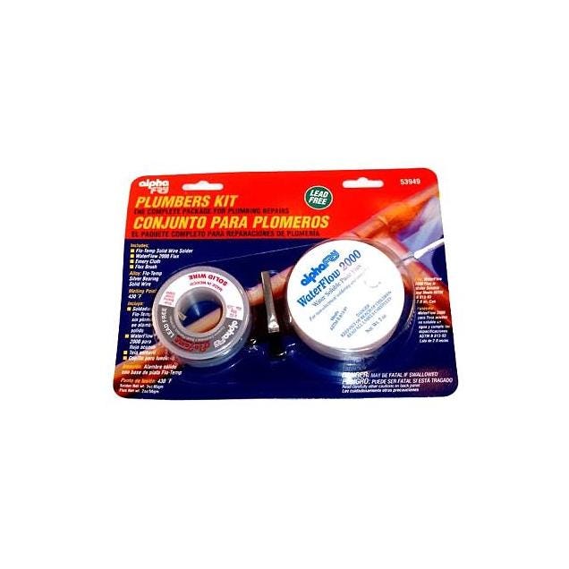Alpha Metals Lead-Free Plumbing Solder Kit