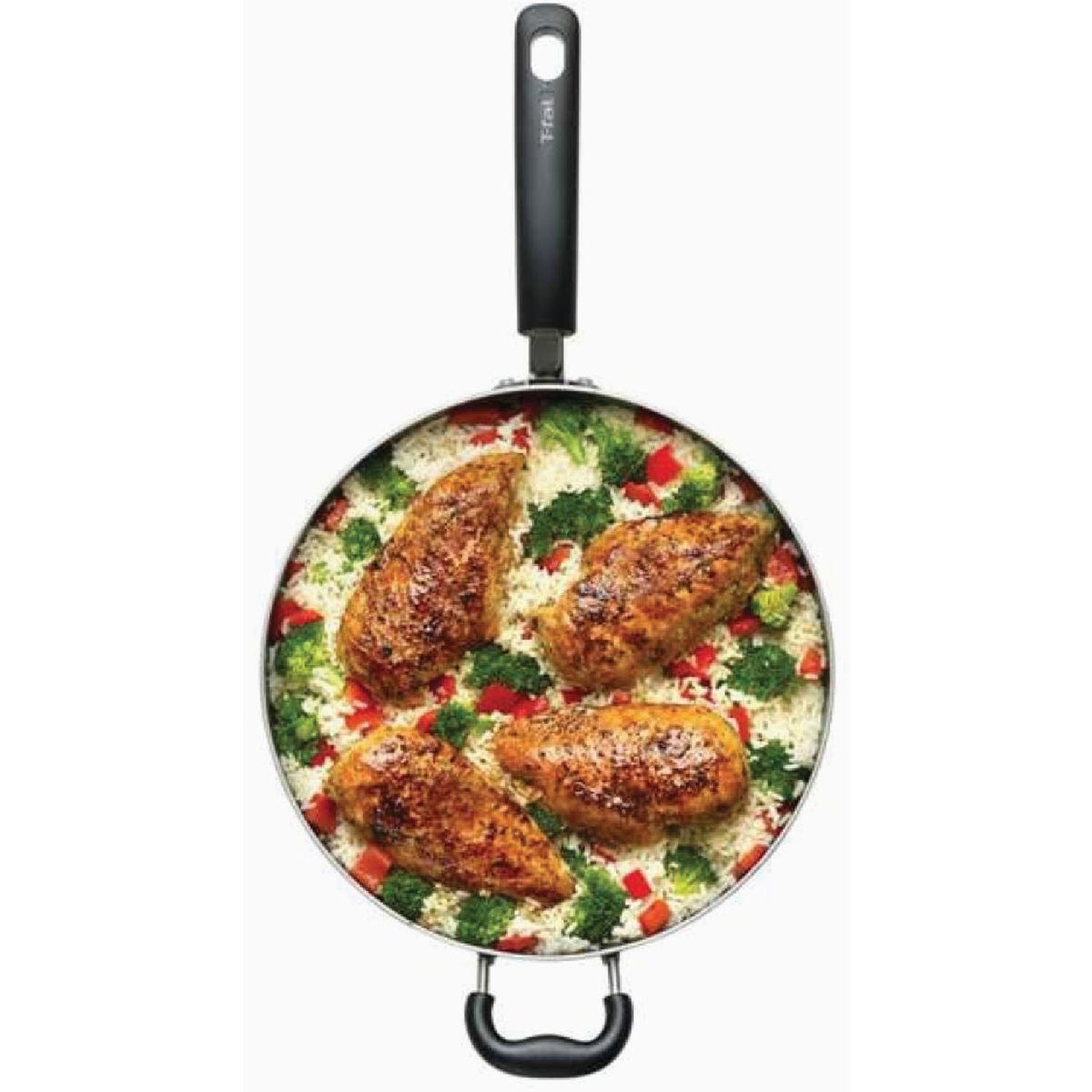 Specialty 5 Qt. Gray Non-Stick Jumbo Cooker with Inverted Lid - photo 3