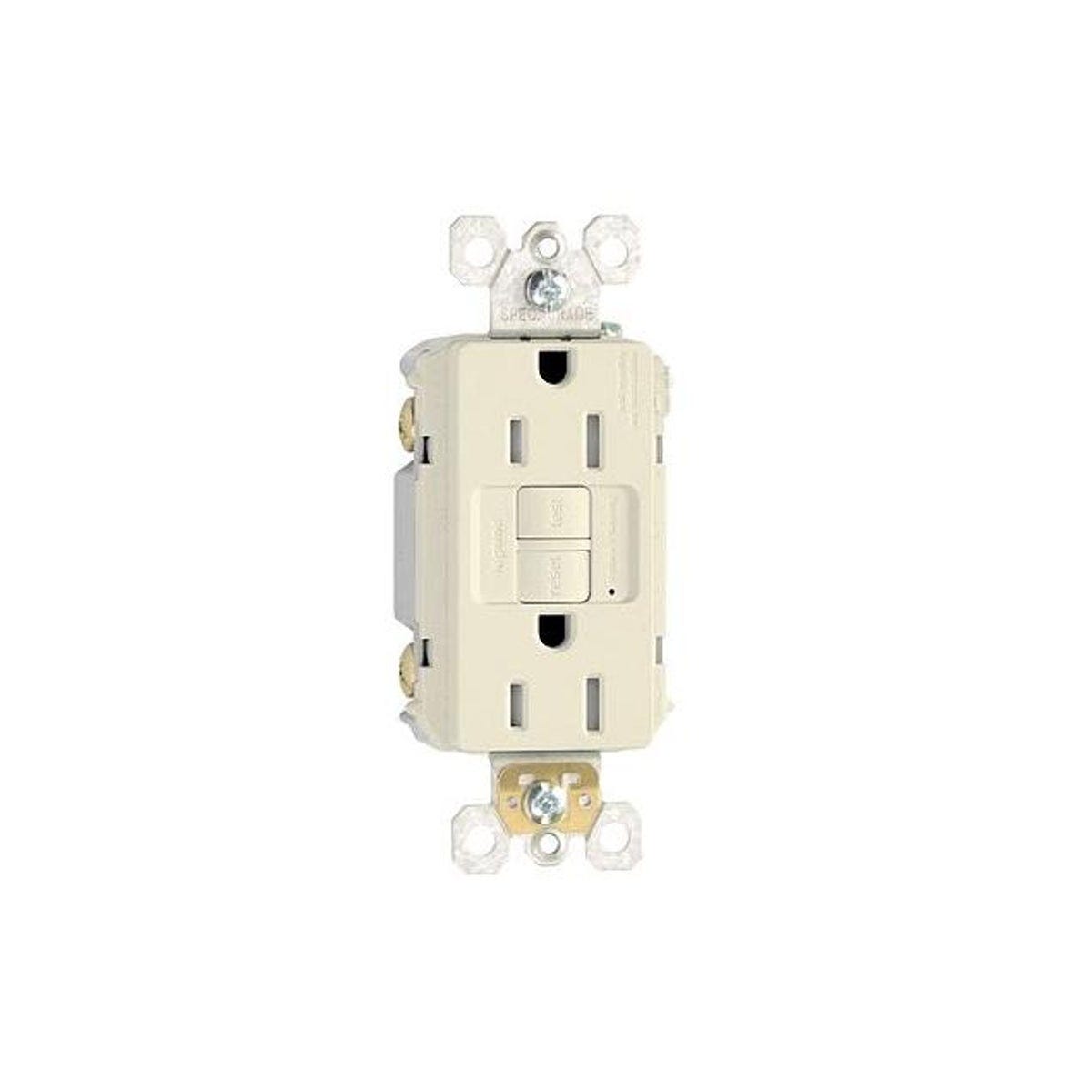 Legrand Pass & Seymour 15A Light Almond Self-Testing GFCI Receptacle Legrand Pass & Seymour 15A Light Almond Self-Testing GFCI Receptacle