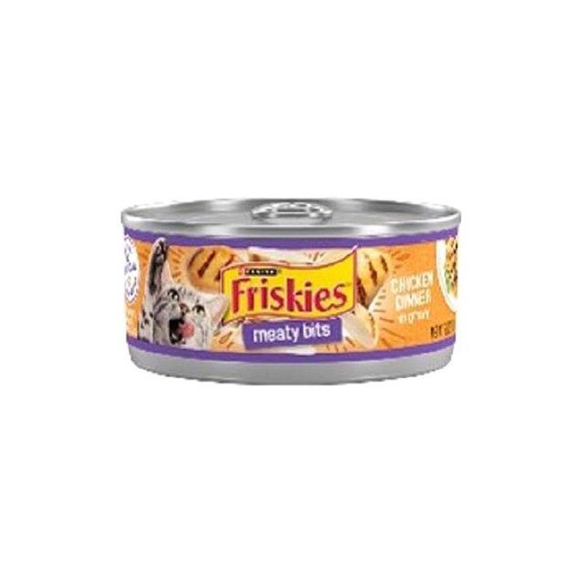 Purina Friskies 5.5 Oz. Meaty Bits Chicken Cat Food