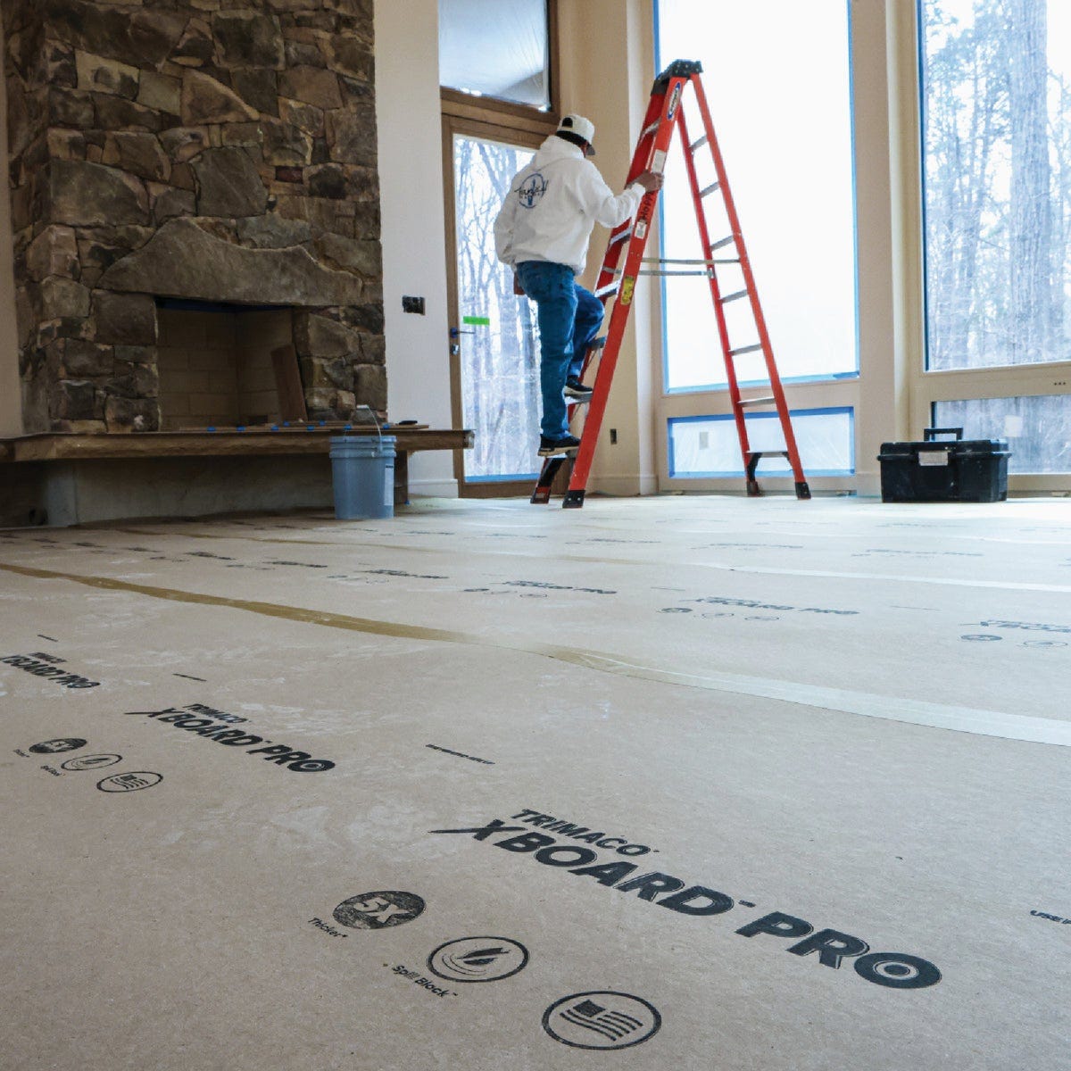 Trimaco FloorShell 38 In. x 100 Ft. Heavy-Duty Floor Protector - photo 7 Trimaco FloorShell 38 In. x 100 Ft. Heavy-Duty Floor Protector - photo 7