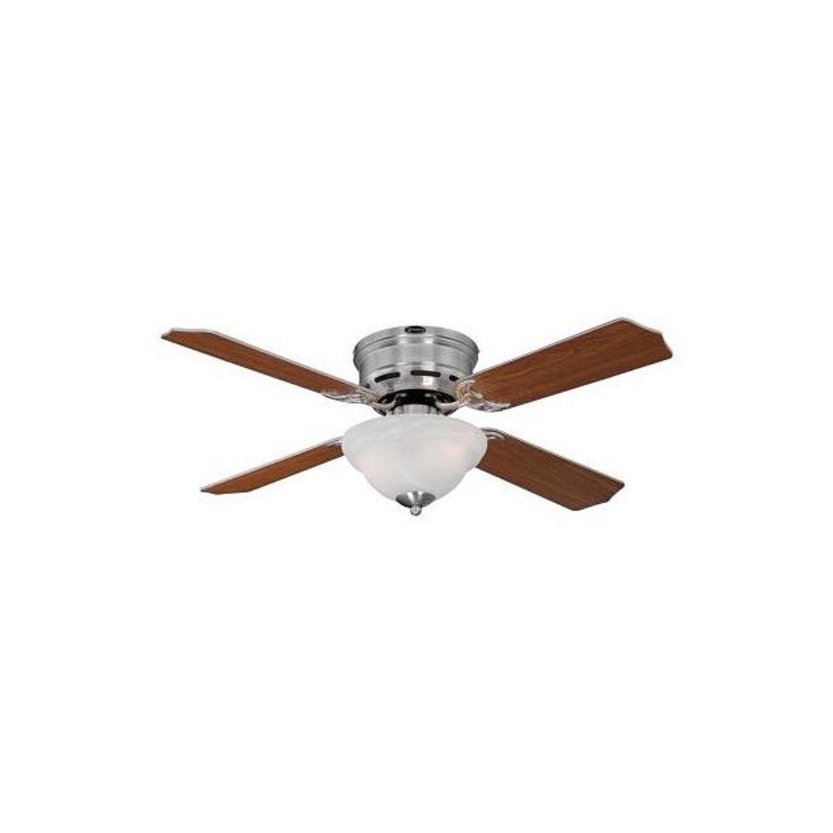 Westinghouse Hadley 42 In. Brushed Nickel Ceiling Fan with Light Kit