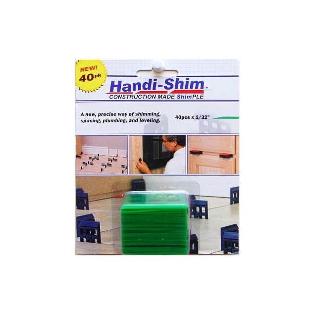 Handi-Shim 1/32 In. Green Construction Shims (40-Ct.)