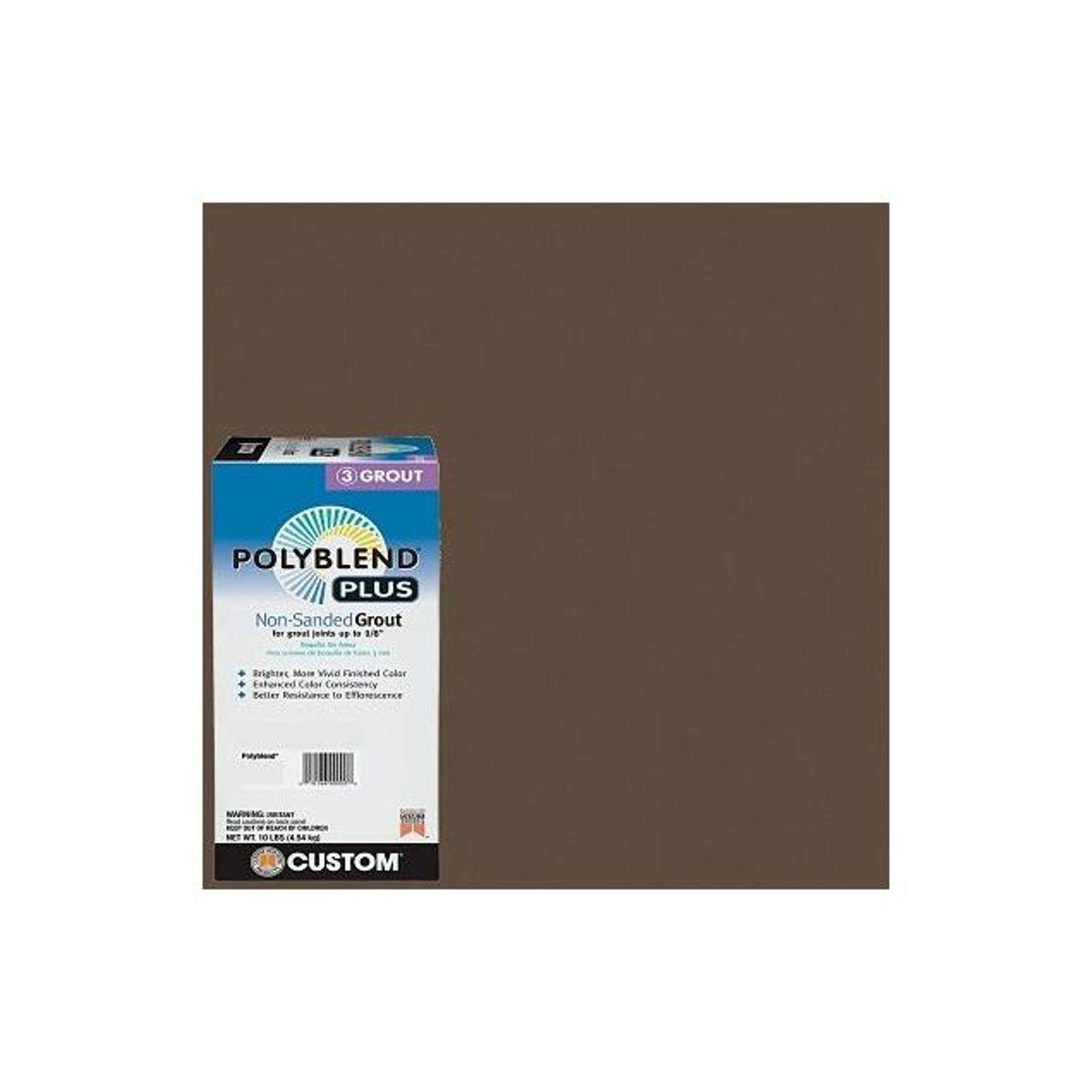Custom Building Products PolyBlend Plus 10 Lb. Coffee Bean Non-Sanded Grout - photo 2