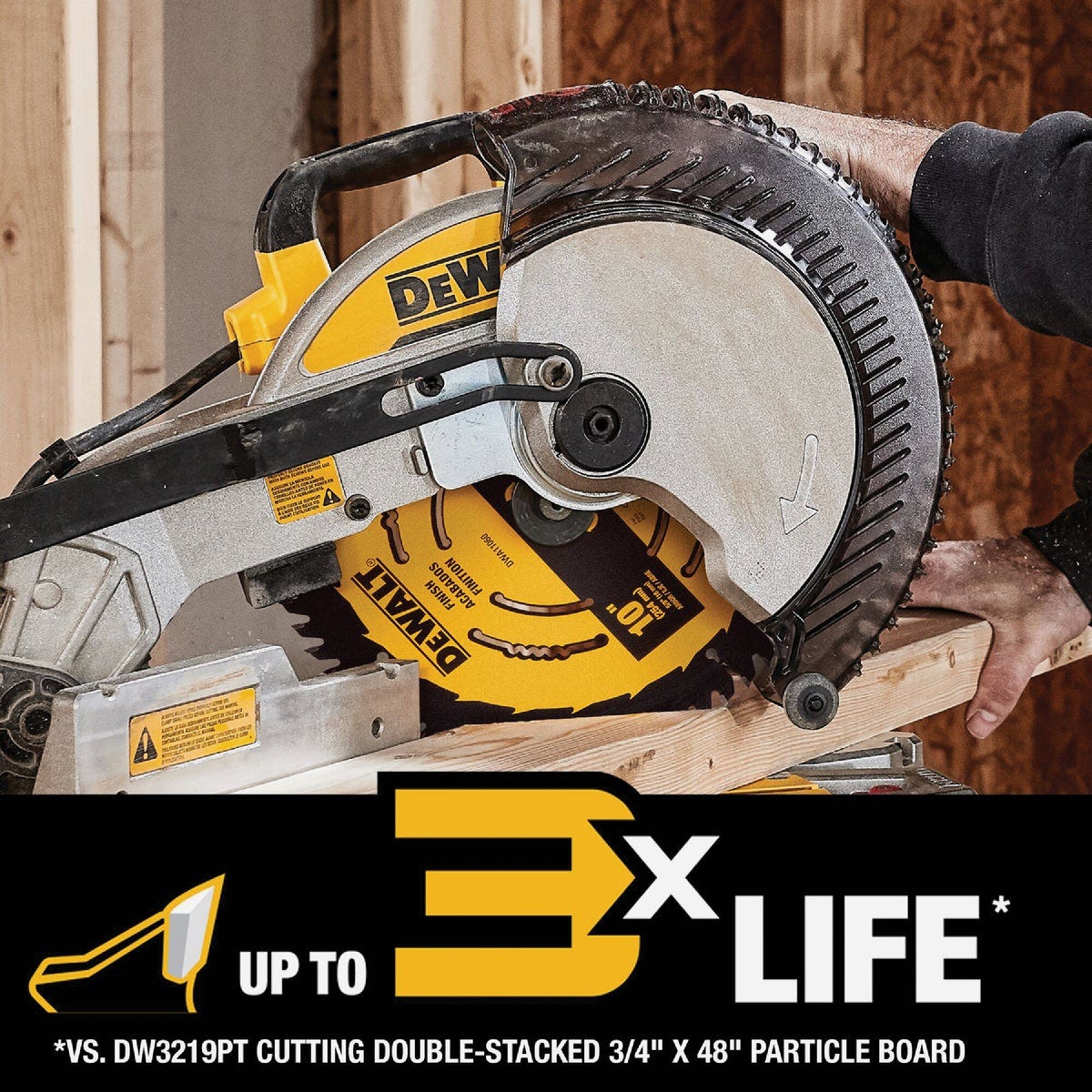 DEWALT 10 In. 80-Tooth Fine Finish Circular Saw Blade - photo 4 DEWALT 10 In. 80-Tooth Fine Finish Circular Saw Blade - photo 4