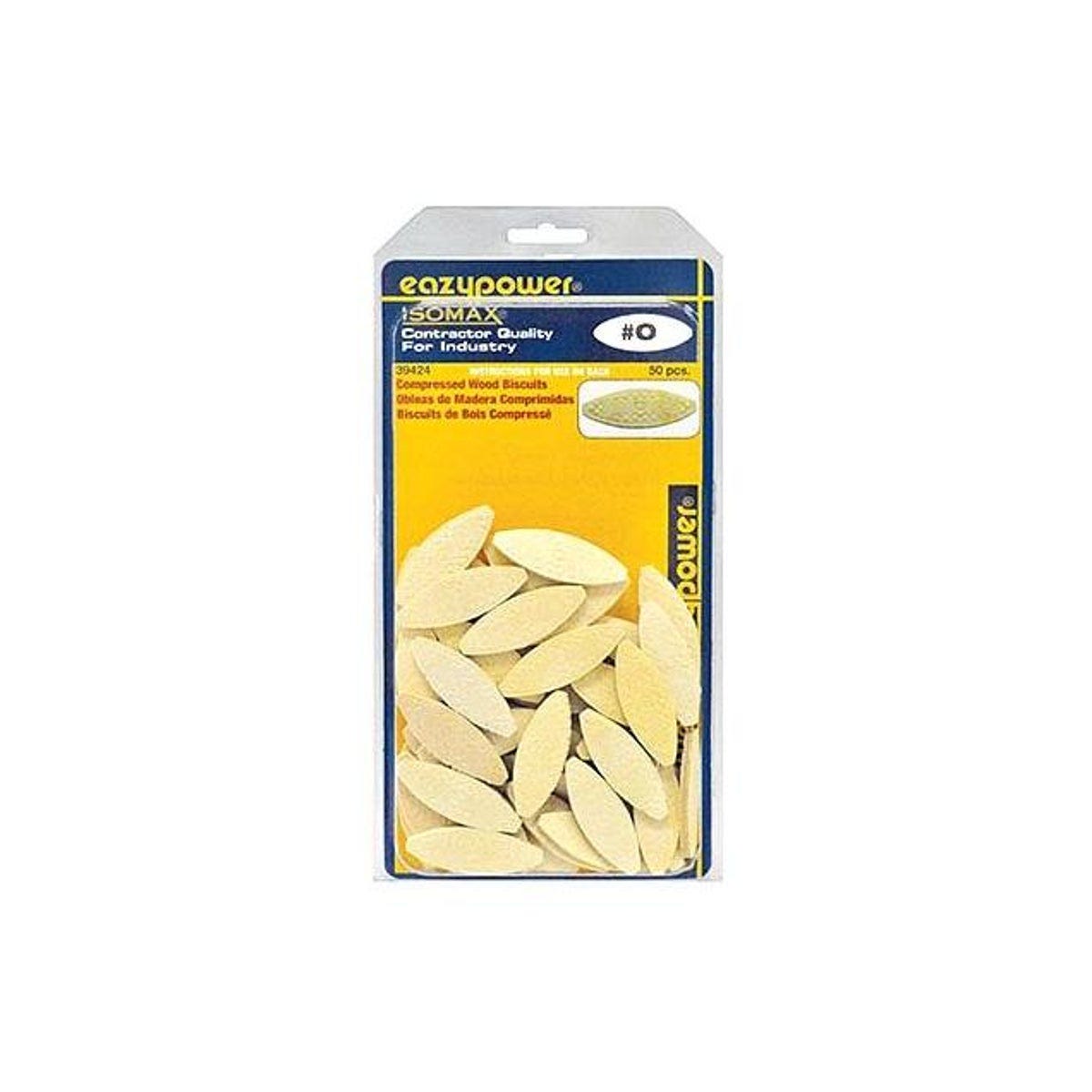 Isomax #0 Plate Joiner Wood Biscuits (50-Pack)