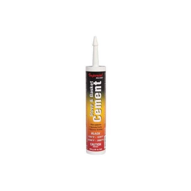 Imperial 10.3 Oz. Black Cement/Mortar Cartridge Imperial 10.3 Oz. Black Cement/Mortar Cartridge