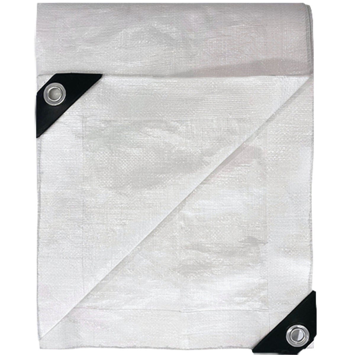 Tru-Guard 8 Ft. x 10 Ft. White Fire Resistant Tarp - photo 2 Tru-Guard 8 Ft. x 10 Ft. White Fire Resistant Tarp - photo 2