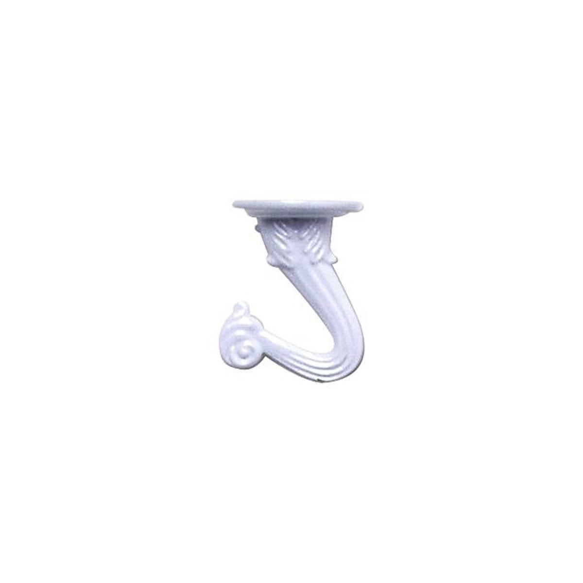 Green Thumb White Swag Plant Hook (2-Pack)