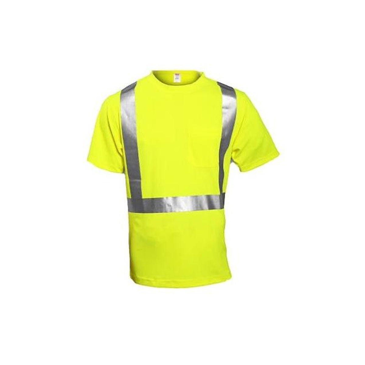 Tingley Job Sight XL Hi-Viz Fluorescent Yellow/Green Safety T-Shirt