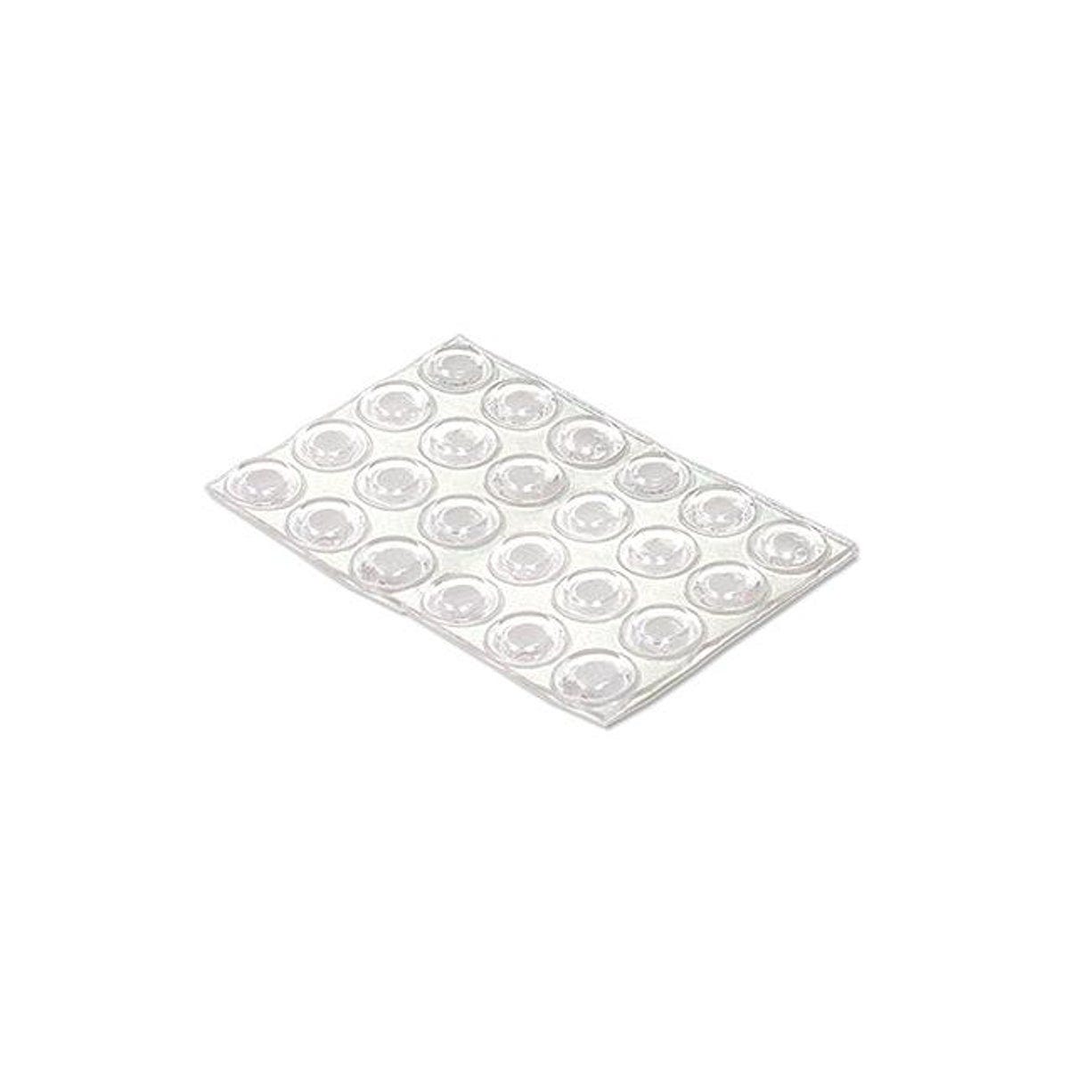 TruGuard 1/2 In. Self-Adhesive Clear Round Vinyl Bumpers (24-Pack) TruGuard 1/2 In. Self-Adhesive Clear Round Vinyl Bumpers (24-Pack)