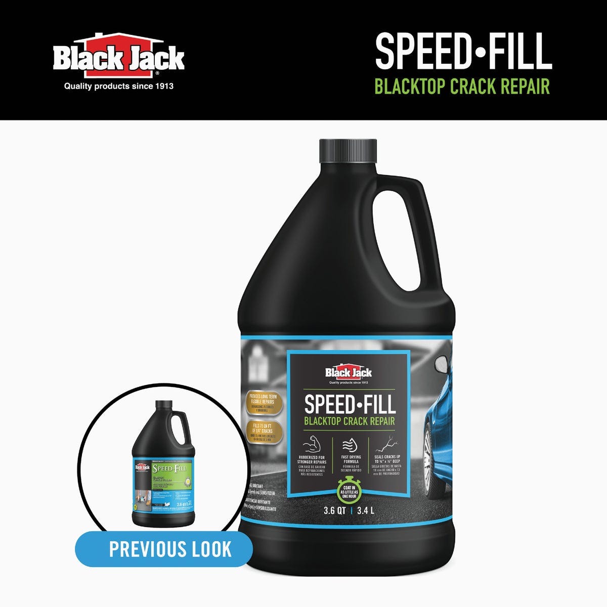 Black Jack Speed-Fill 1 Gal. Elastic Crack Filler - photo 6 Black Jack Speed-Fill 1 Gal. Elastic Crack Filler - photo 6