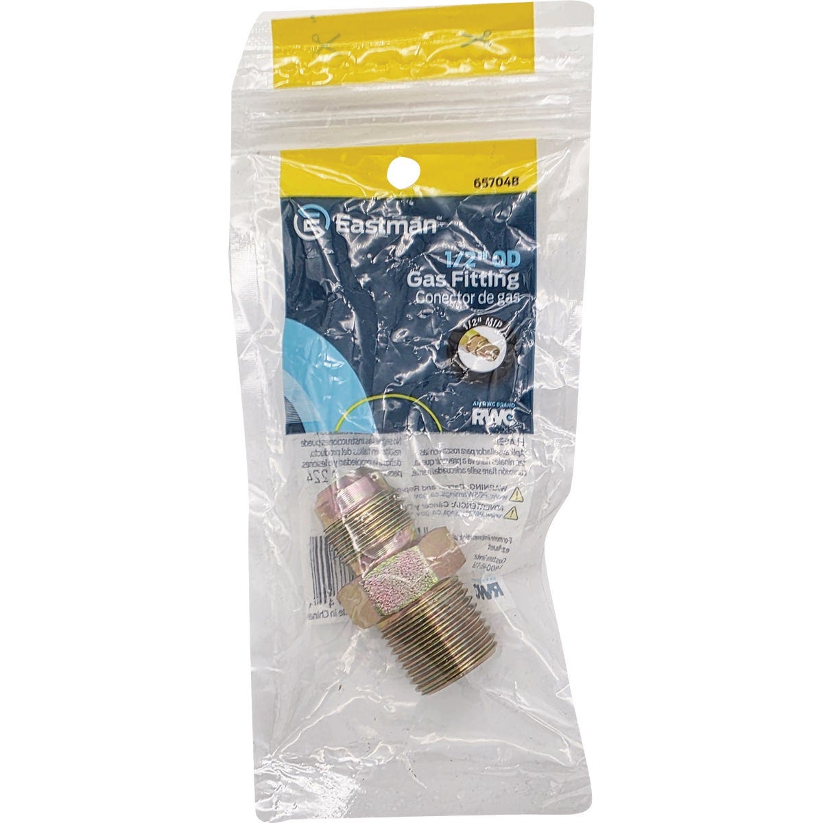 Eastman 1/2 In. OD Flare x 1/2 In. MIP (Tapped 3/8 In. FIP) Brass Adapter Gas Fitting - photo 2 Eastman 1/2 In. OD Flare x 1/2 In. MIP (Tapped 3/8 In. FIP) Brass Adapter Gas Fitting - photo 2