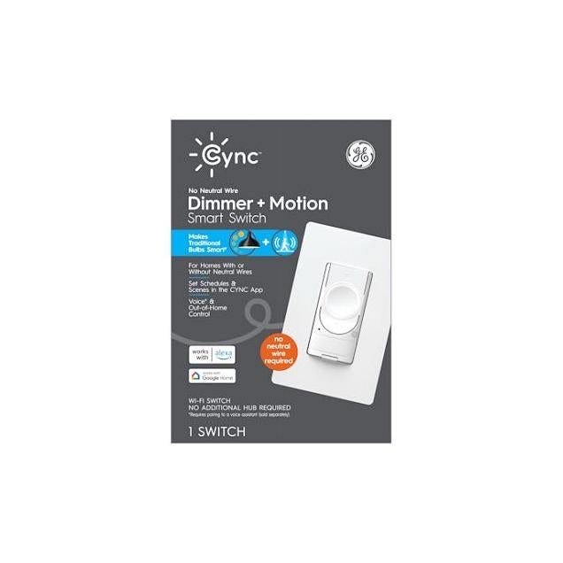 GE Cync Smart Motion Sensor Dimmer Switch