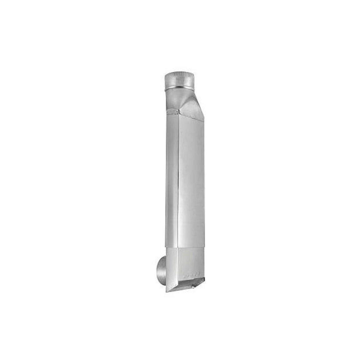 Lambro Periscope 90 Degree to Straight Rectangular Aluminum Dryer Duct Lambro Periscope 90 Degree to Straight Rectangular Aluminum Dryer Duct