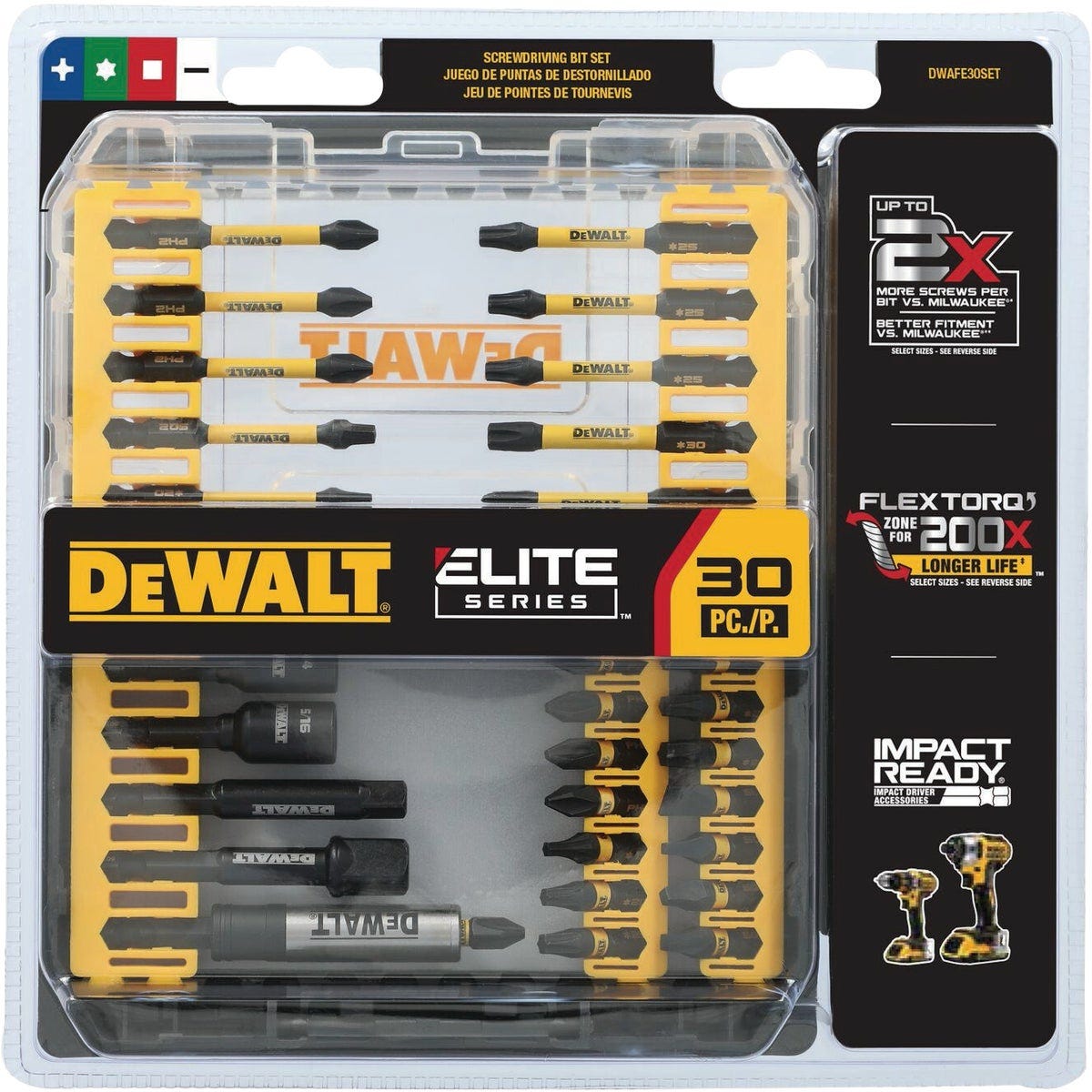 Dewalt Elite Series 1/4 In. Impact Driver Bit Set (30-Piece) - photo 2