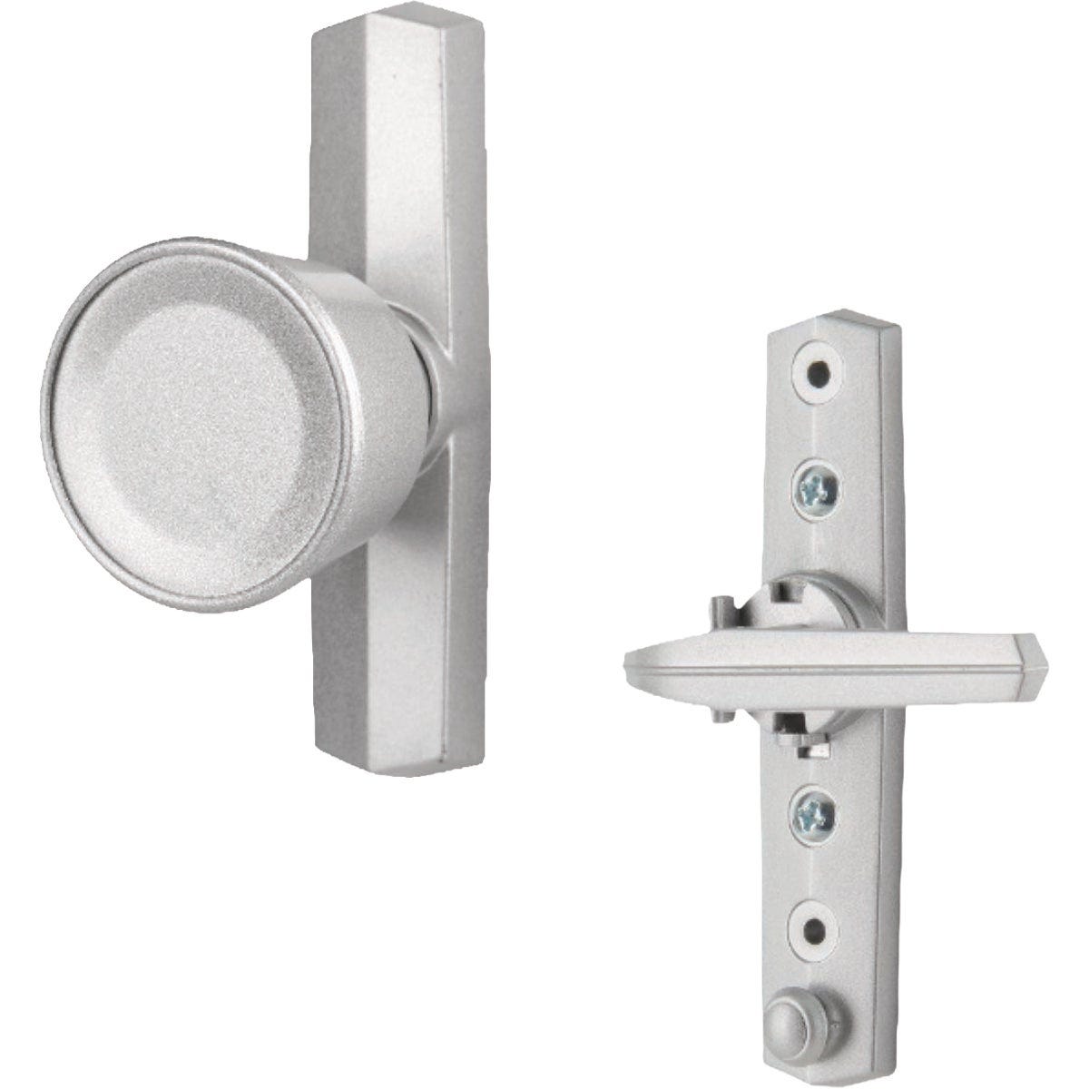Wright Universal Aluminum Storm & Screen Door Knob Latch Wright Universal Aluminum Storm & Screen Door Knob Latch