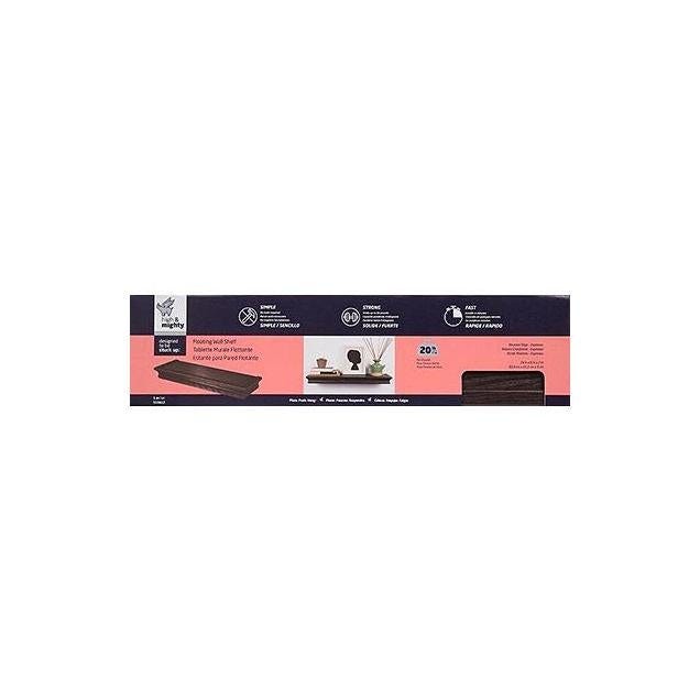 High & Mighty 24 In. Espresso Beveled Design Floating Shelf - photo 2 High & Mighty 24 In. Espresso Beveled Design Floating Shelf - photo 2
