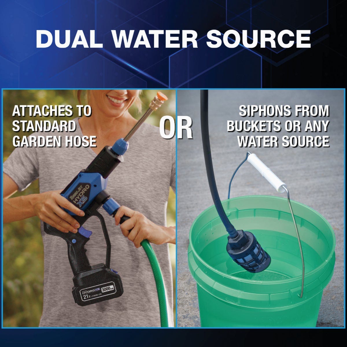 Turbo Jet Hydro X5 350 PSI Cordless Power Cleaner with 21V Battery & Charger - photo 4 Turbo Jet Hydro X5 350 PSI Cordless Power Cleaner with 21V Battery & Charger - photo 4