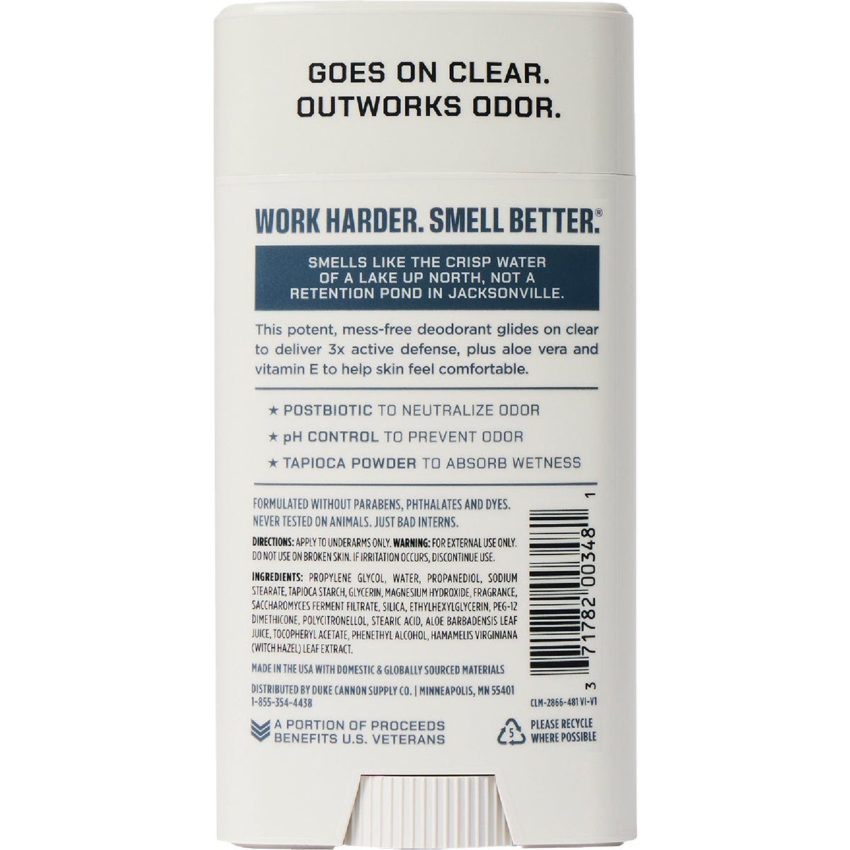 Duke Cannon 3 Oz. Midnight Swim Natural Deodorant - photo 2 Duke Cannon 3 Oz. Midnight Swim Natural Deodorant - photo 2