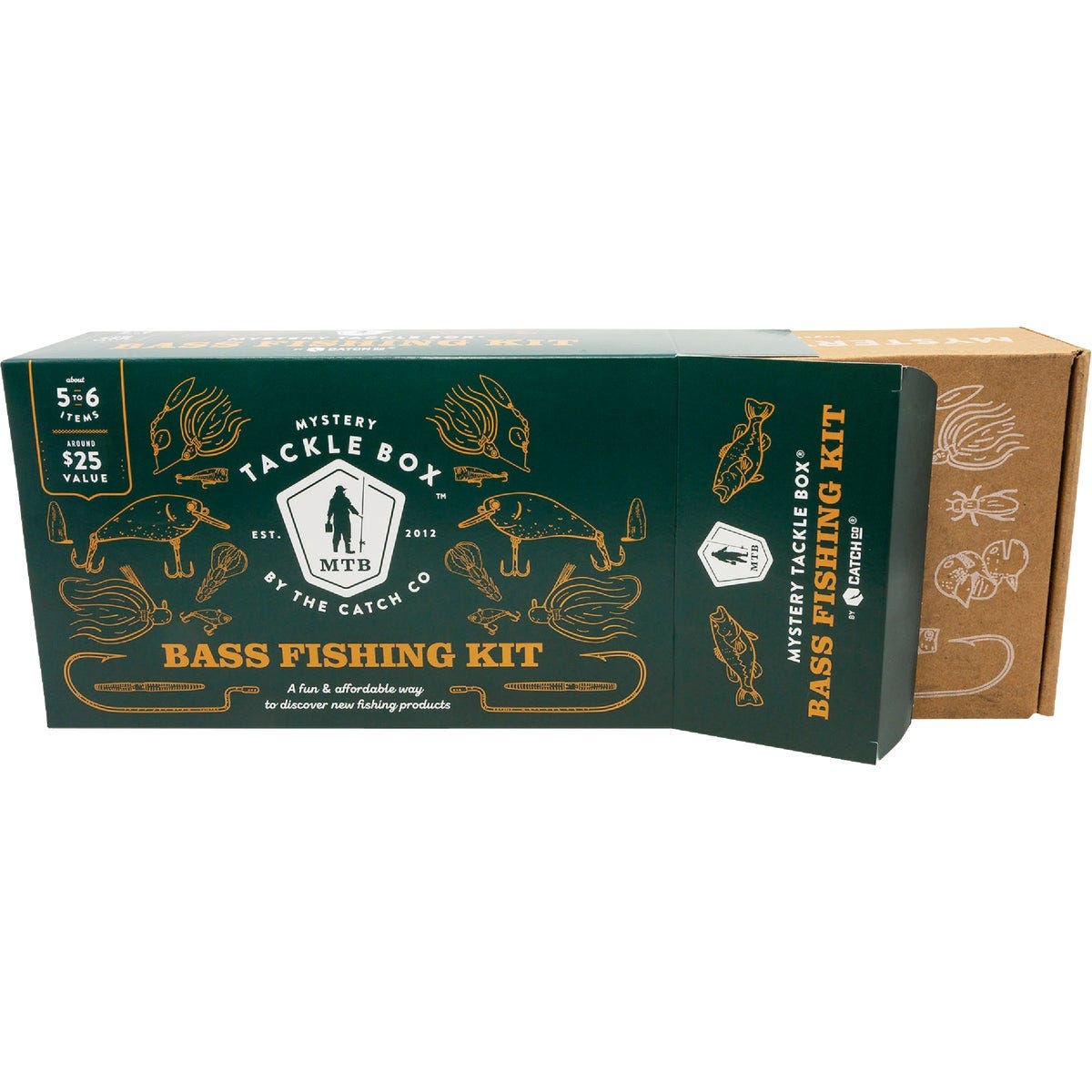 Mystery Tackle Box Bass Regular Lead Free Fishing Kit