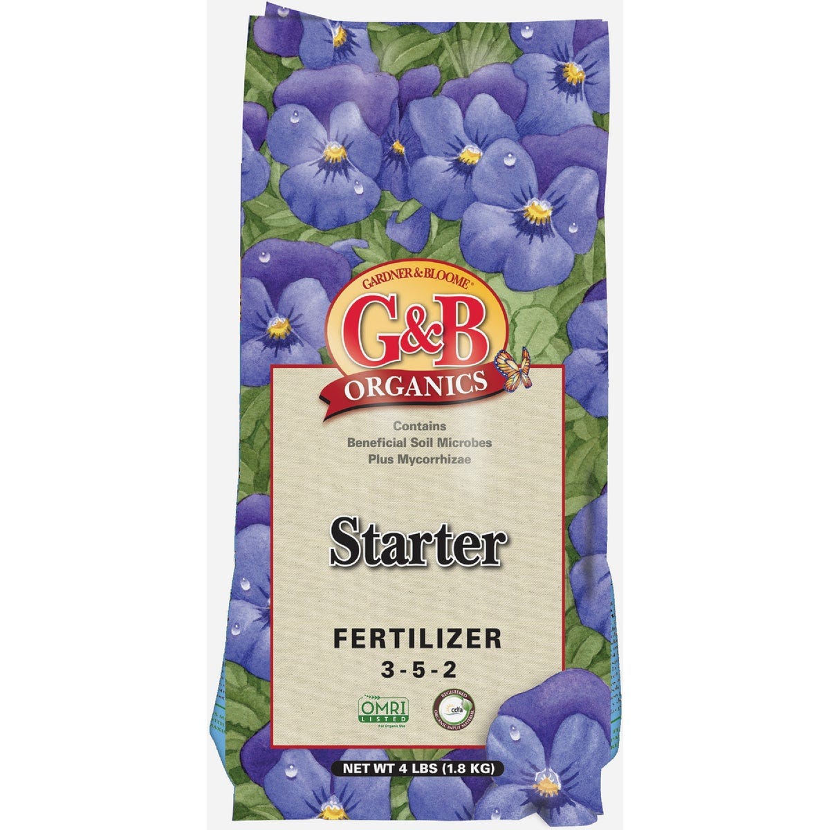 G&B Organics 12 Lb. 3-5-2 Starter Plant Fertilizer
