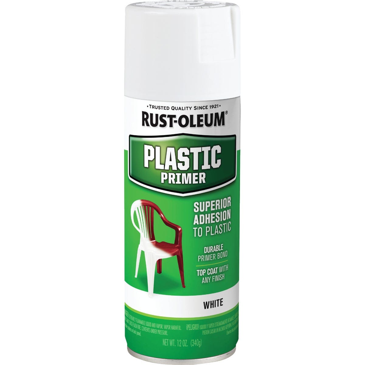 Rust-Oleum White 12 Oz. Plastic Spray Paint Primer - photo 2 Rust-Oleum White 12 Oz. Plastic Spray Paint Primer - photo 2
