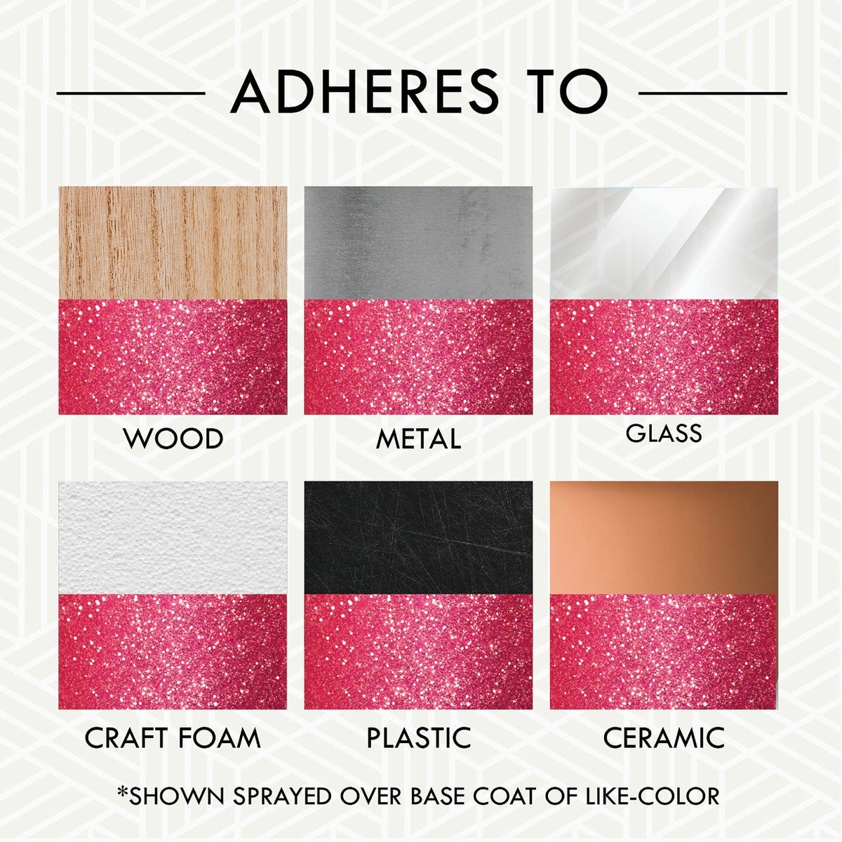 Rust-Oleum 10.25 Oz. Bright Pink Glitter Spray Paint - photo 4
