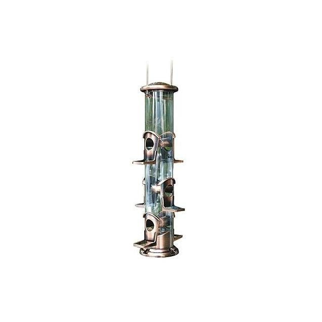 Panacea 6-Port Copper Top Bird Feeder Panacea 6-Port Copper Top Bird Feeder