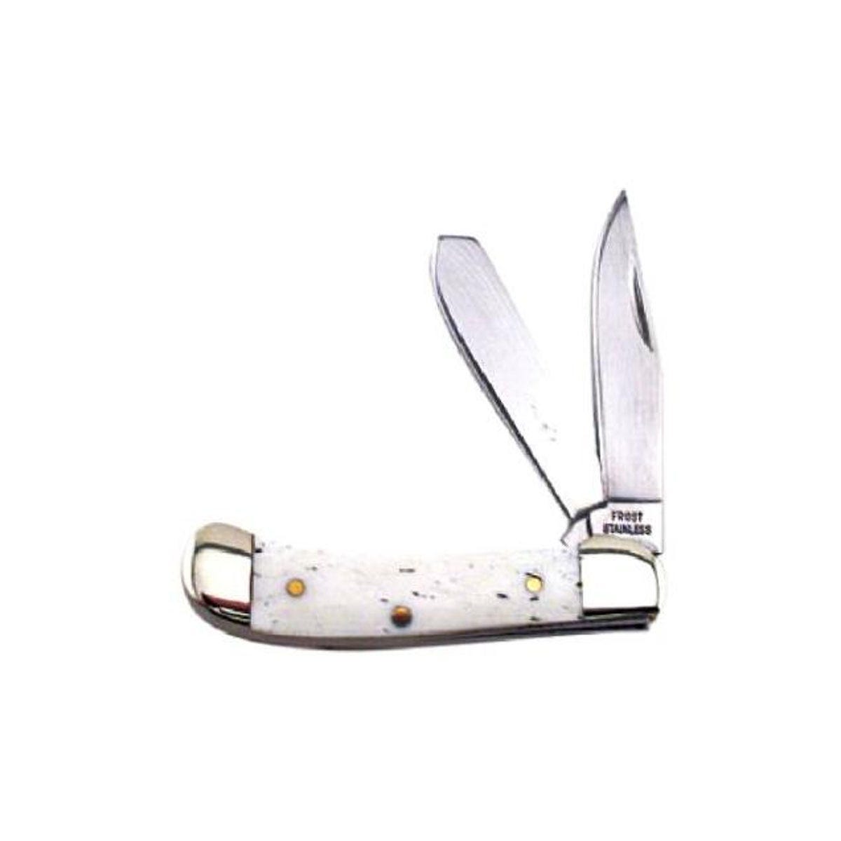 Frost Cutlery Baby Saddlehorn Chestnut Pocket Knife Frost Cutlery Baby Saddlehorn Chestnut Pocket Knife