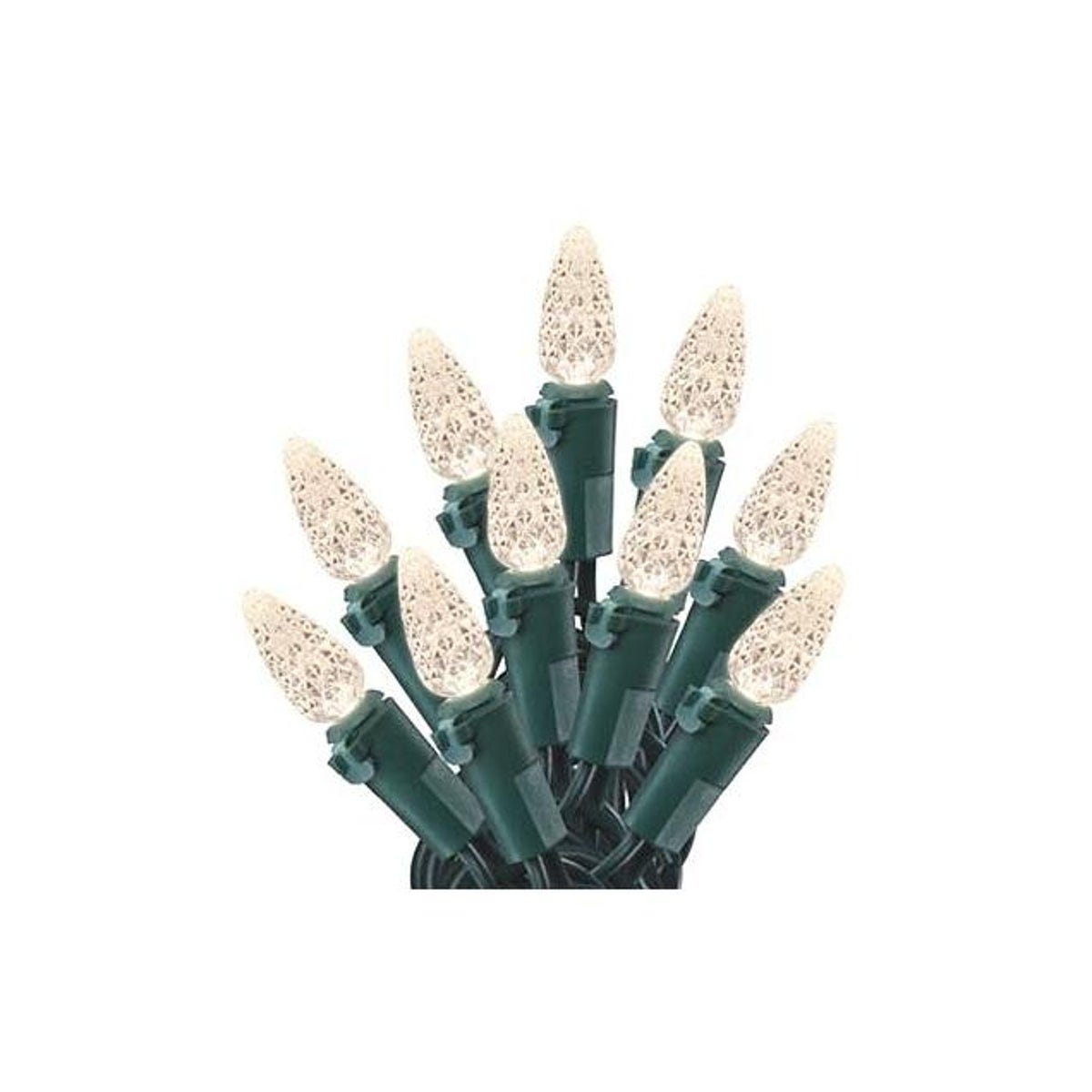 Holiday Wonderland Warm White 200-Bulb C6 Christmas LED String Light Set