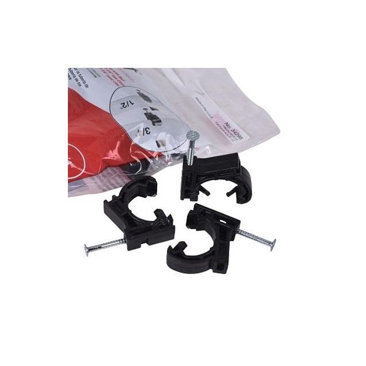 Oatey Duo-Fit 1/2 In. & 3/4 In. Nail-On Pipe Clamps (12-Pack) - photo 2 Oatey Duo-Fit 1/2 In. & 3/4 In. Nail-On Pipe Clamps (12-Pack) - photo 2