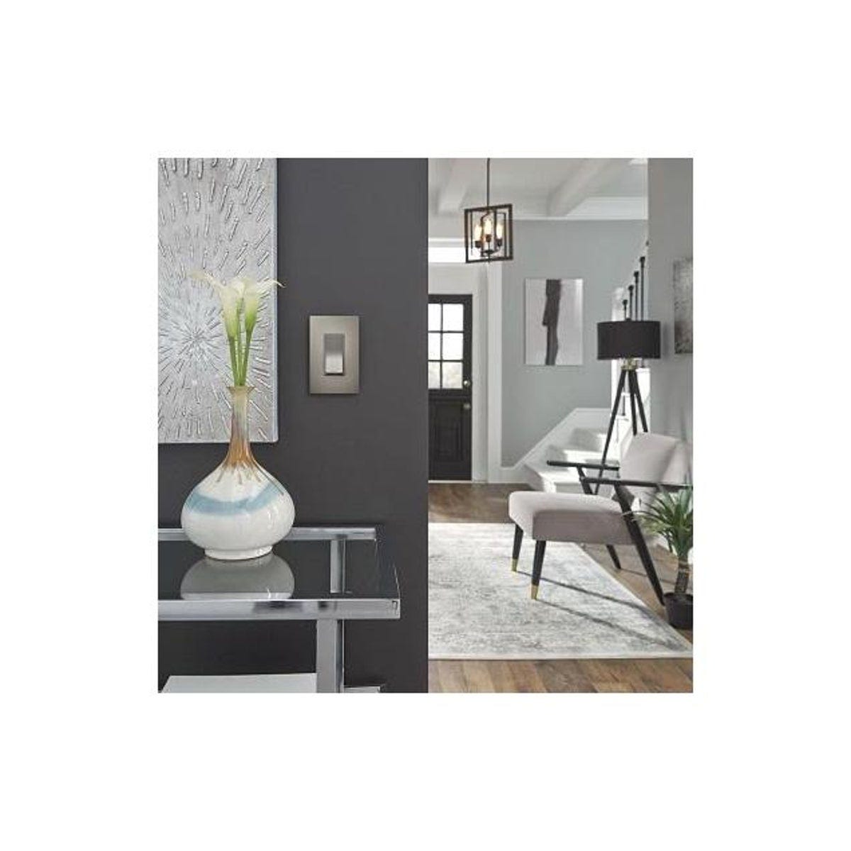 Radiant Nickel 1-Gang Screwless Wall Plate - photo 2 Radiant Nickel 1-Gang Screwless Wall Plate - photo 2