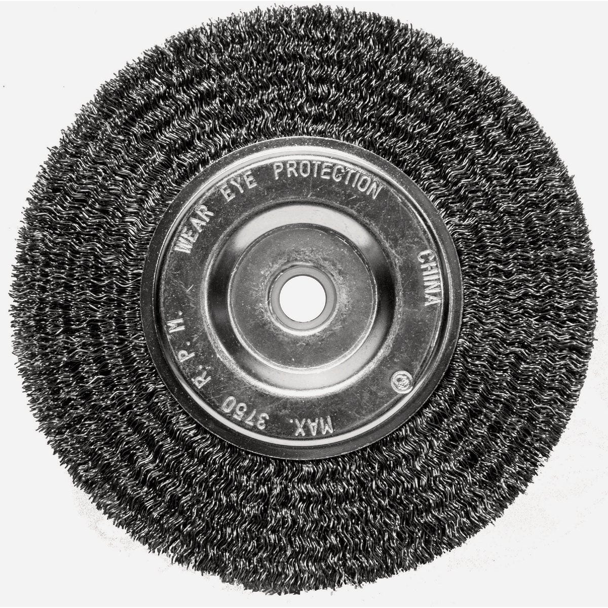 Century Drill & Tool 6 In. Coarse Crimped Bench Grinding Wire Wheel