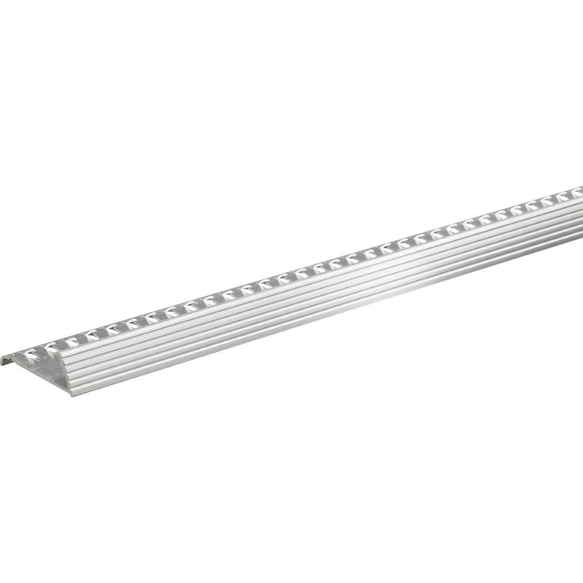 Frost King Silver Fluted 1-3/8 In. x 6 Ft. Carpet Clampdown with Teeth