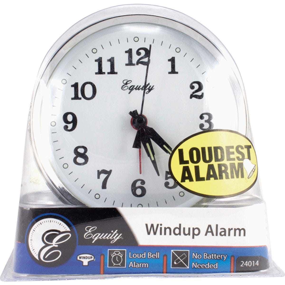 La Crosse Technology Equity Keywound Loud Bell Alarm Clock - photo 2