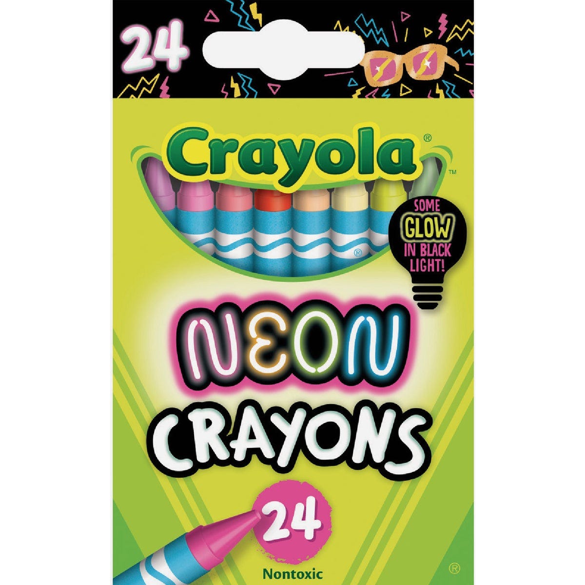 Crayola Neon Crayons (24-Pack)