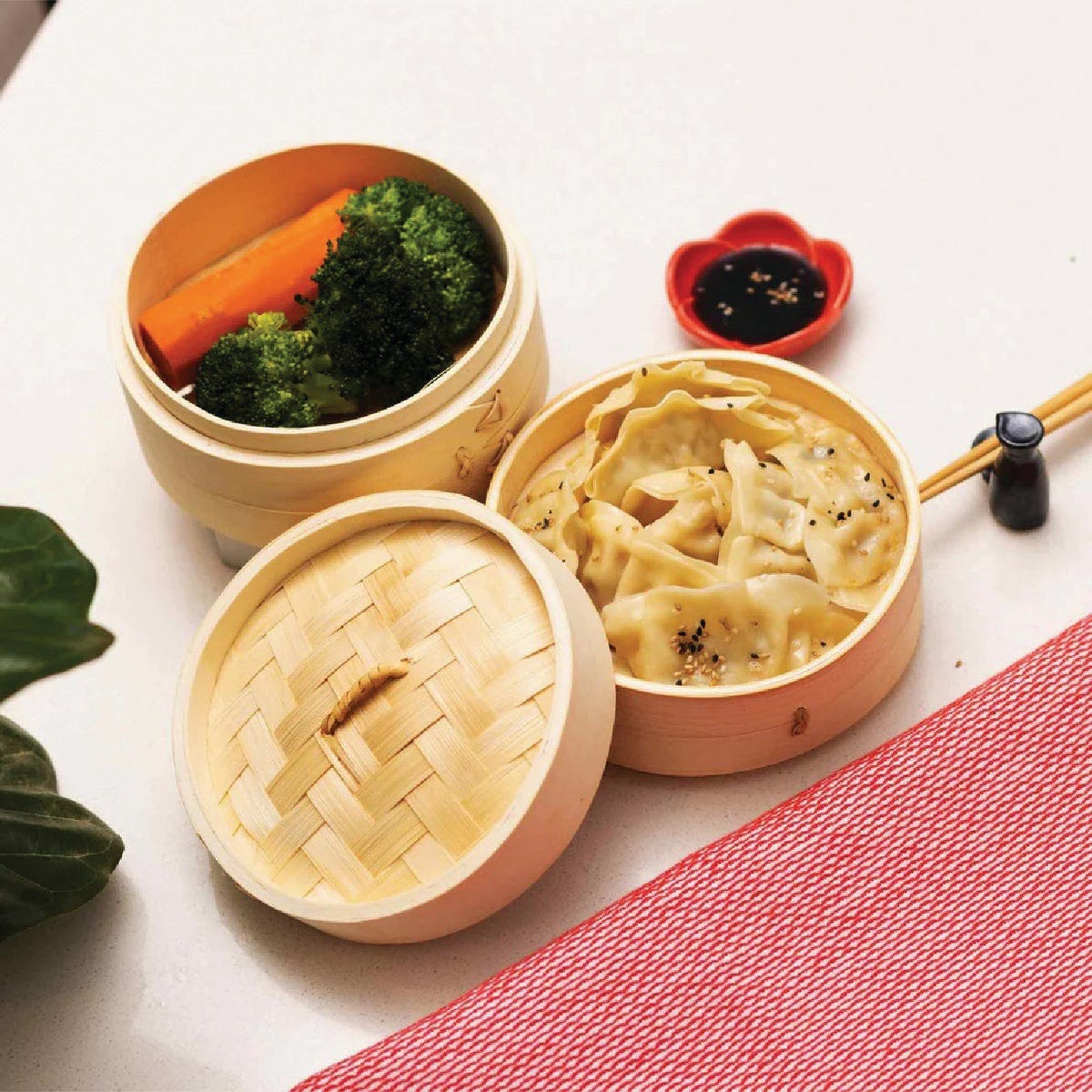Joyce Chen 2-Tier 6 In. Bamboo Steamer Baskets - photo 5 Joyce Chen 2-Tier 6 In. Bamboo Steamer Baskets - photo 5