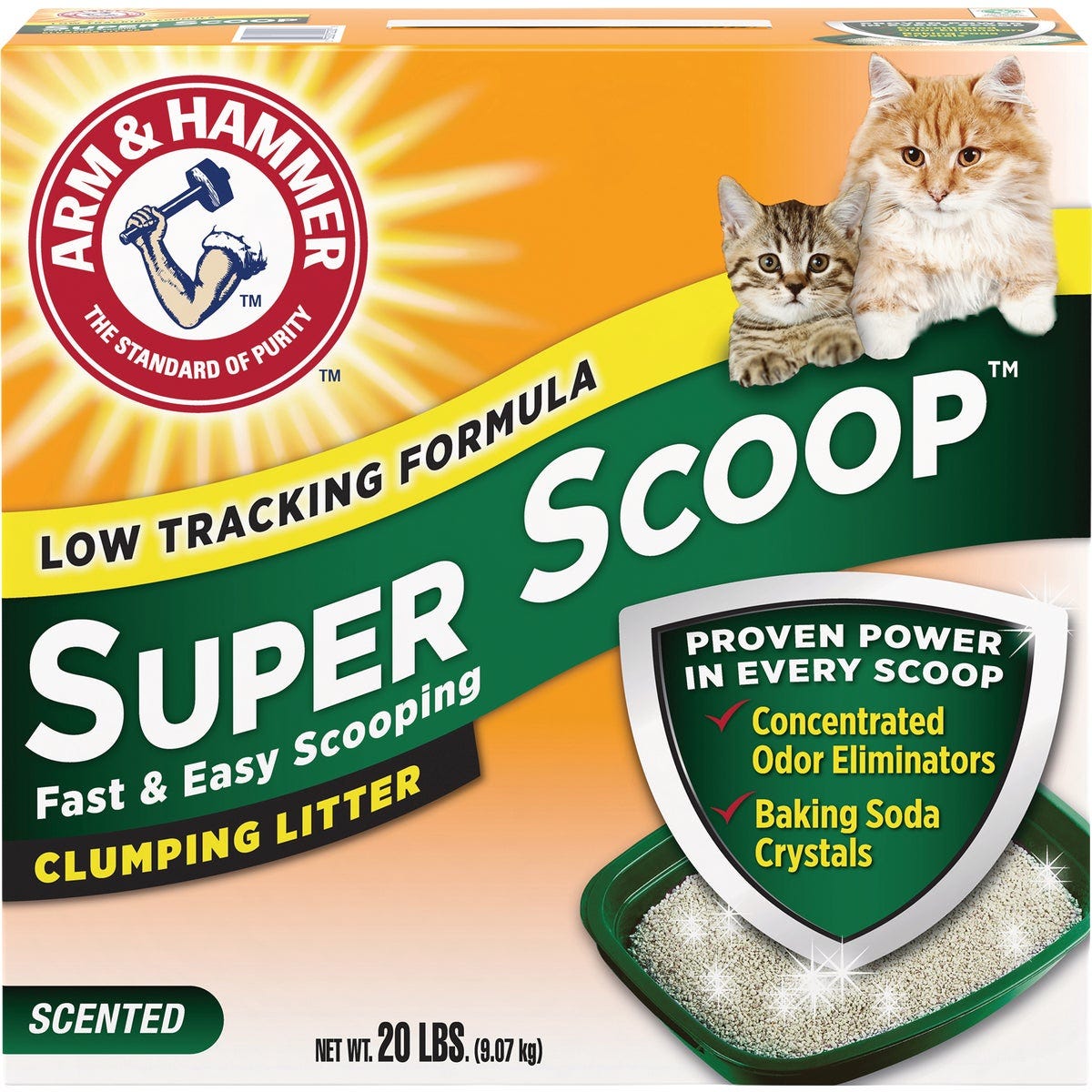 Arm & Hammer Super Scoop 20 Lb. Fresh Clumping Litter Arm & Hammer Super Scoop 20 Lb. Fresh Clumping Litter