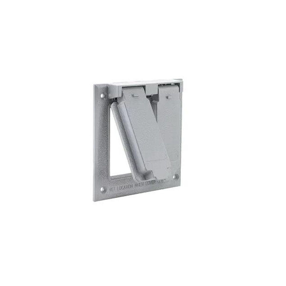Bell Outdoor Gray 2-Gang Weatherproof Flip Switch Cover Bell Outdoor Gray 2-Gang Weatherproof Flip Switch Cover