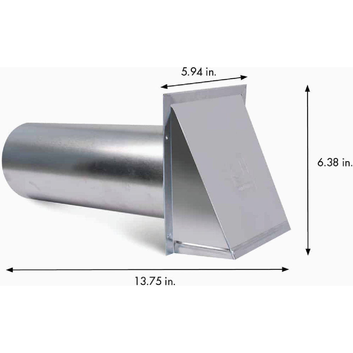 Dundas Jafine 4 In. Aluminum Dryer Vent Hood - photo 2