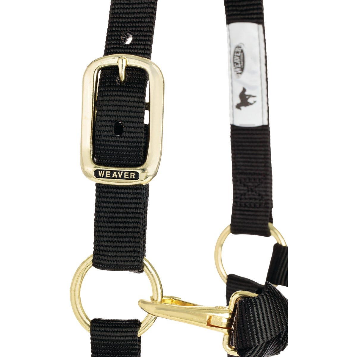 Weaver Equine 3/4 In. Small Black Adjustable Halter - photo 3 Weaver Equine 3/4 In. Small Black Adjustable Halter - photo 3