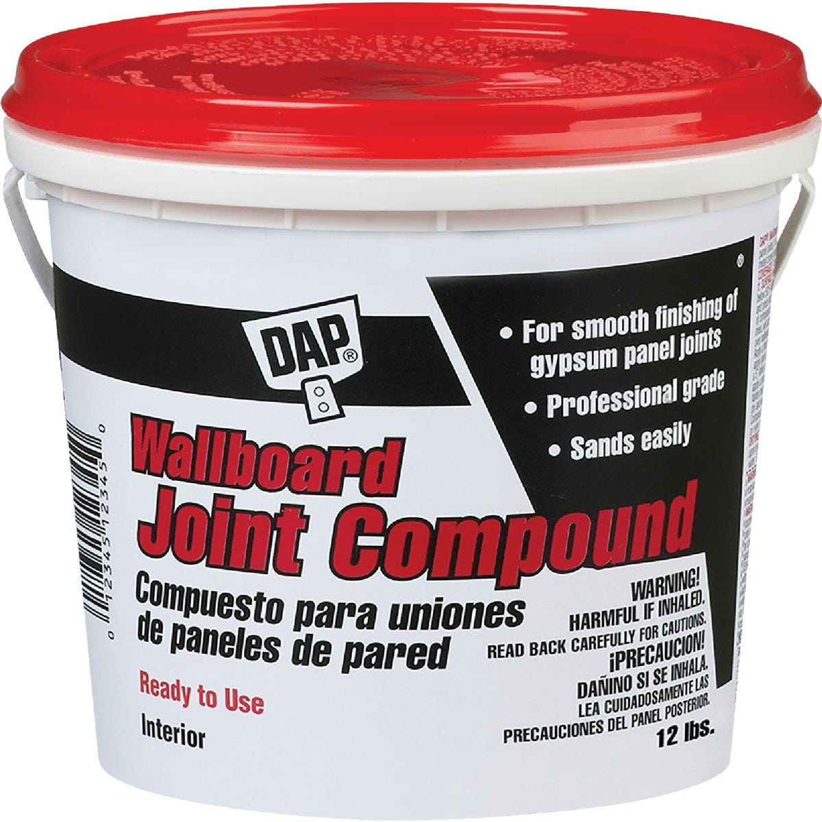 Dap 12 Lb. Pre-Mixed Latex Wallboard Drywall Joint Compound Dap 12 Lb. Pre-Mixed Latex Wallboard Drywall Joint Compound