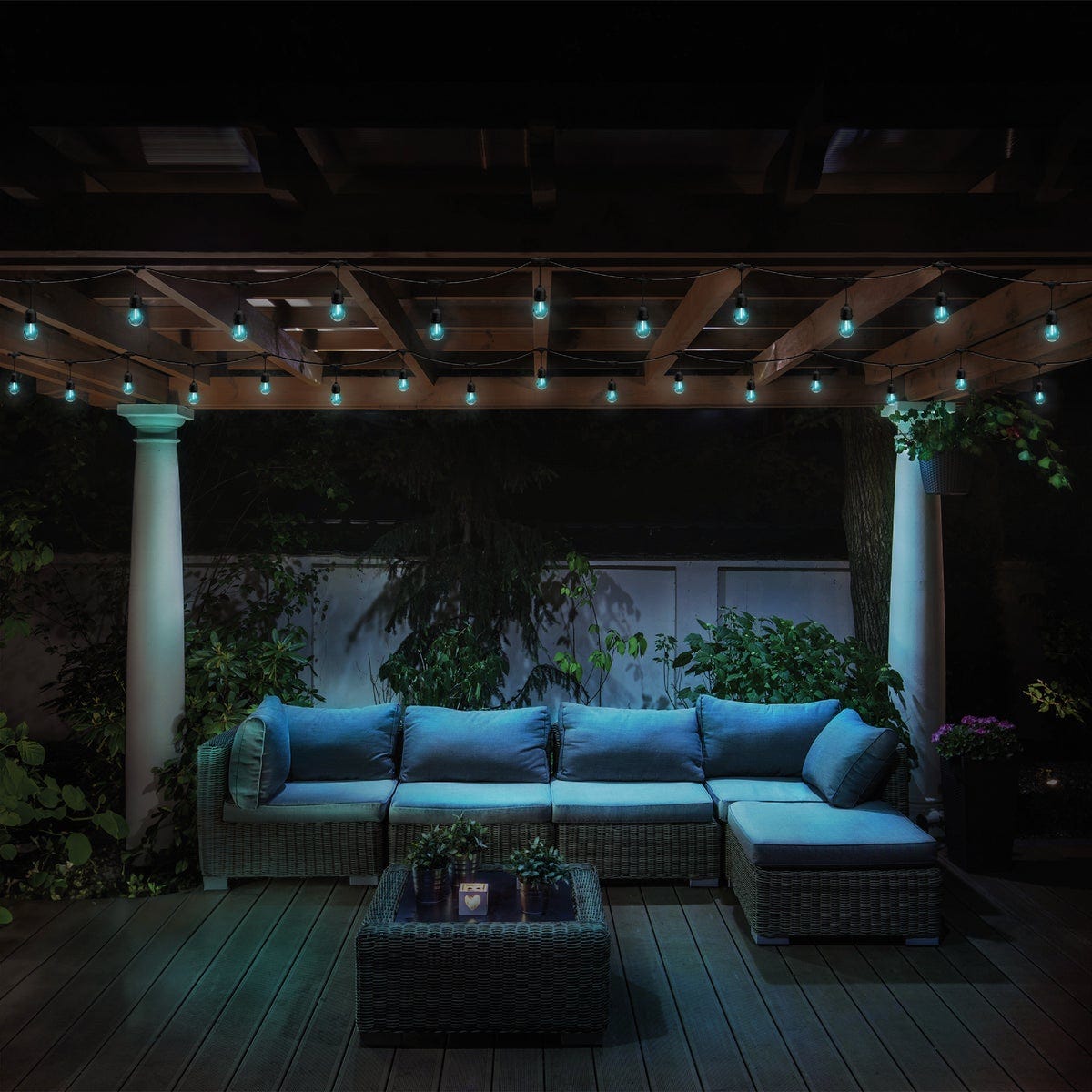 Feit Electric 24 Ft. Smart Color White Filament String Light Set - photo 3 Feit Electric 24 Ft. Smart Color White Filament String Light Set - photo 3