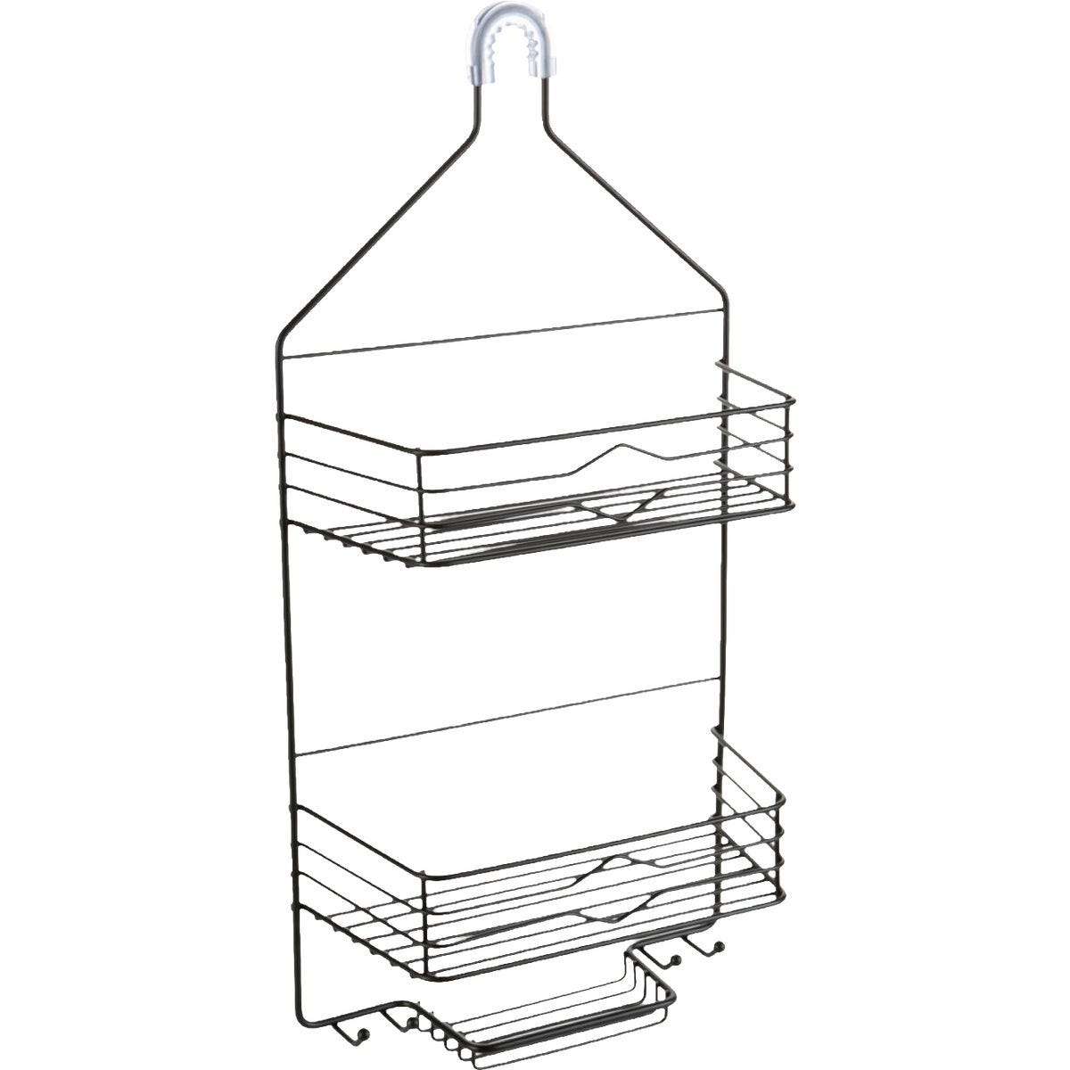 Moda At Home Jacob Black Steel Shower Caddy - photo 2