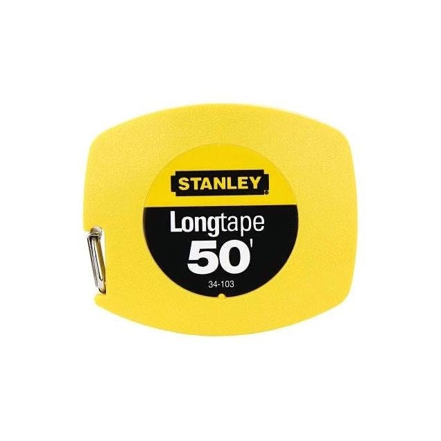 Stanley 50 Ft. Closed Case Steel Long Tape Measure Stanley 50 Ft. Closed Case Steel Long Tape Measure