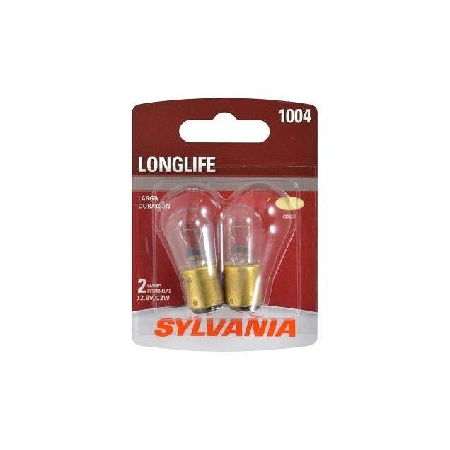 Sylvania 1004LL BP2 Long Life Miniature Clear Bulb (2-Pack)